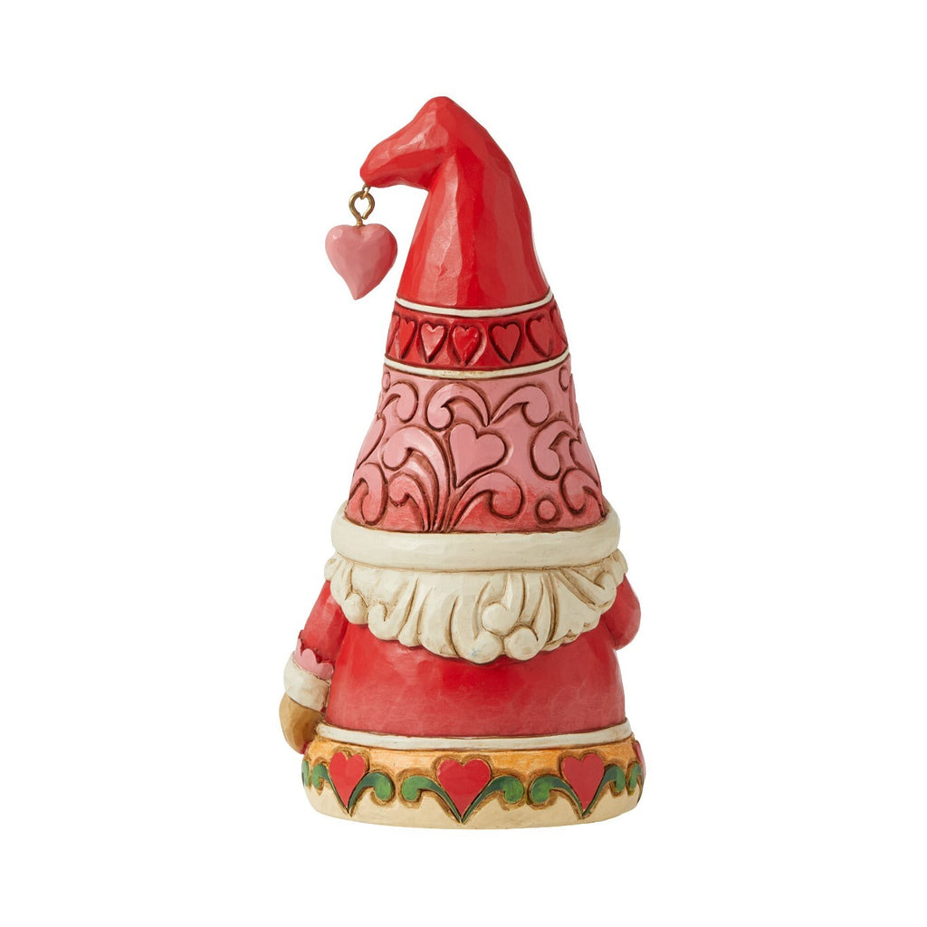Heartwood Creek<br> Love Gnome with Red Hearts (12.7cm) <br> "Gnomebody Loves You As Much As I Do"