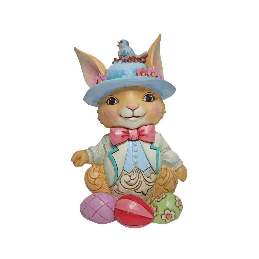 Heartwood Creek <br> Pint Sized Bunny With Eggs <br> "Surrounded By Easter Joy"
