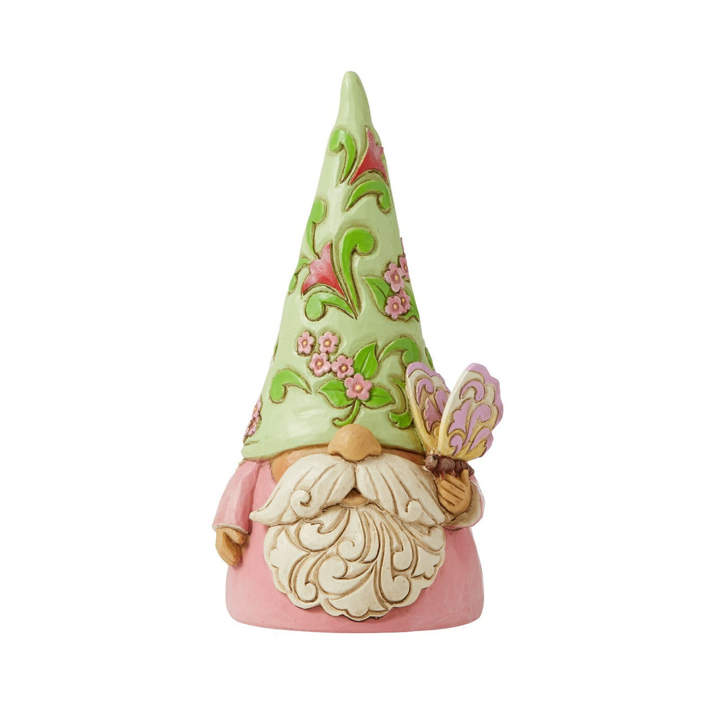 Heartwood Creek <br> Gnome With Butterfly  (12cm ) <br> "Garden Guest"