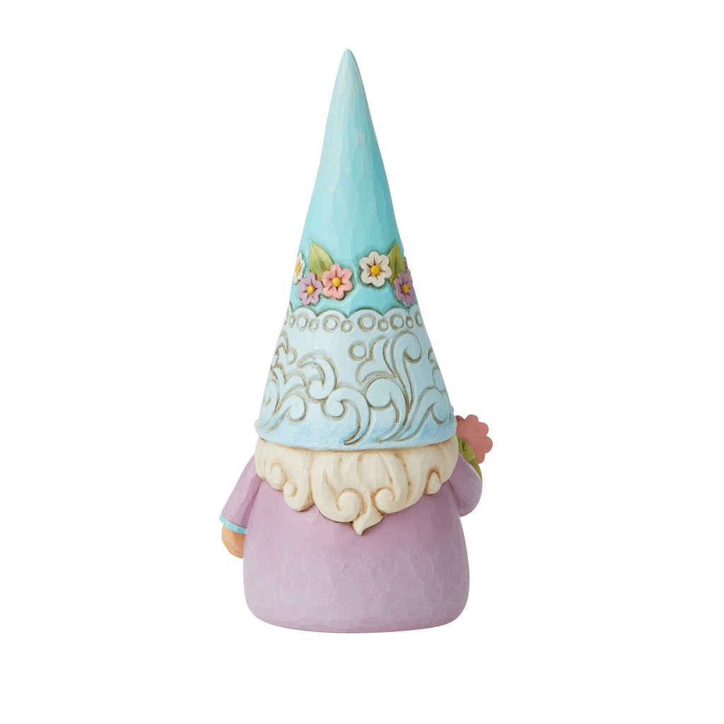 Heartwood Creek <br> Gnome With Flower (18cm ) <br>"Bloomin' Gnome"