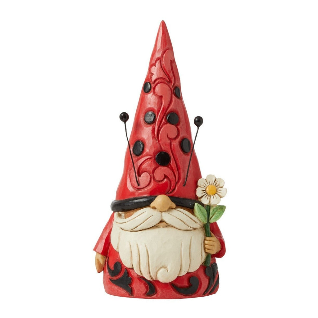 Heartwood Creek <br> Ladybug Gnome (16.5cm) <br> "Cute As A Bug"