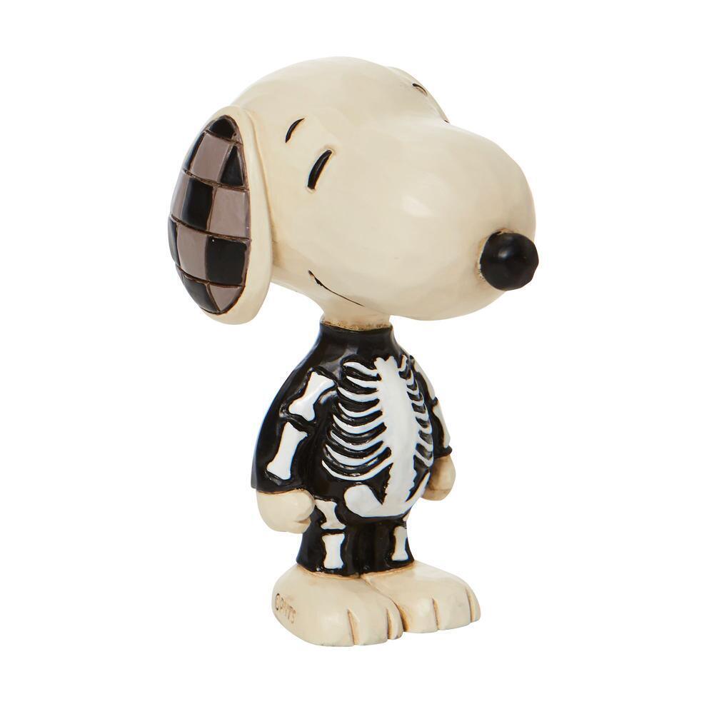 Peanuts by Jim Shore <br> Mini Snoopy Skeleton