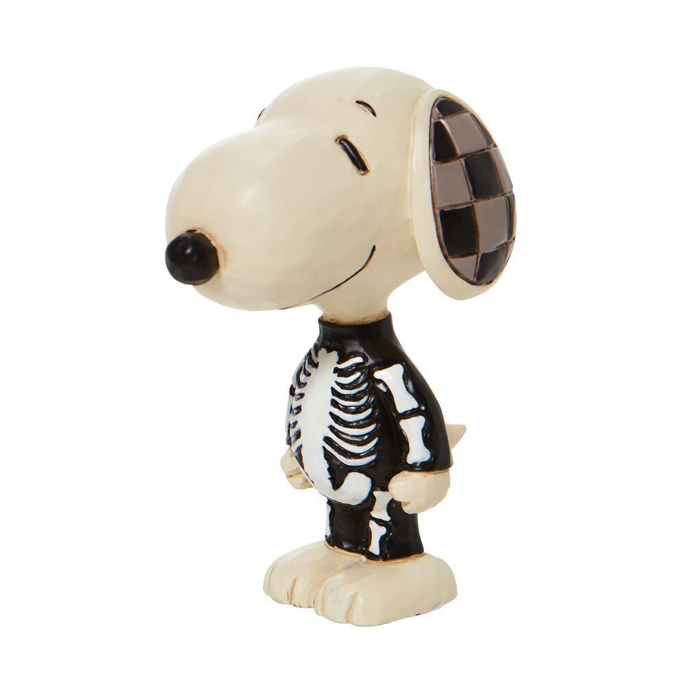 Peanuts by Jim Shore <br> Mini Snoopy Skeleton
