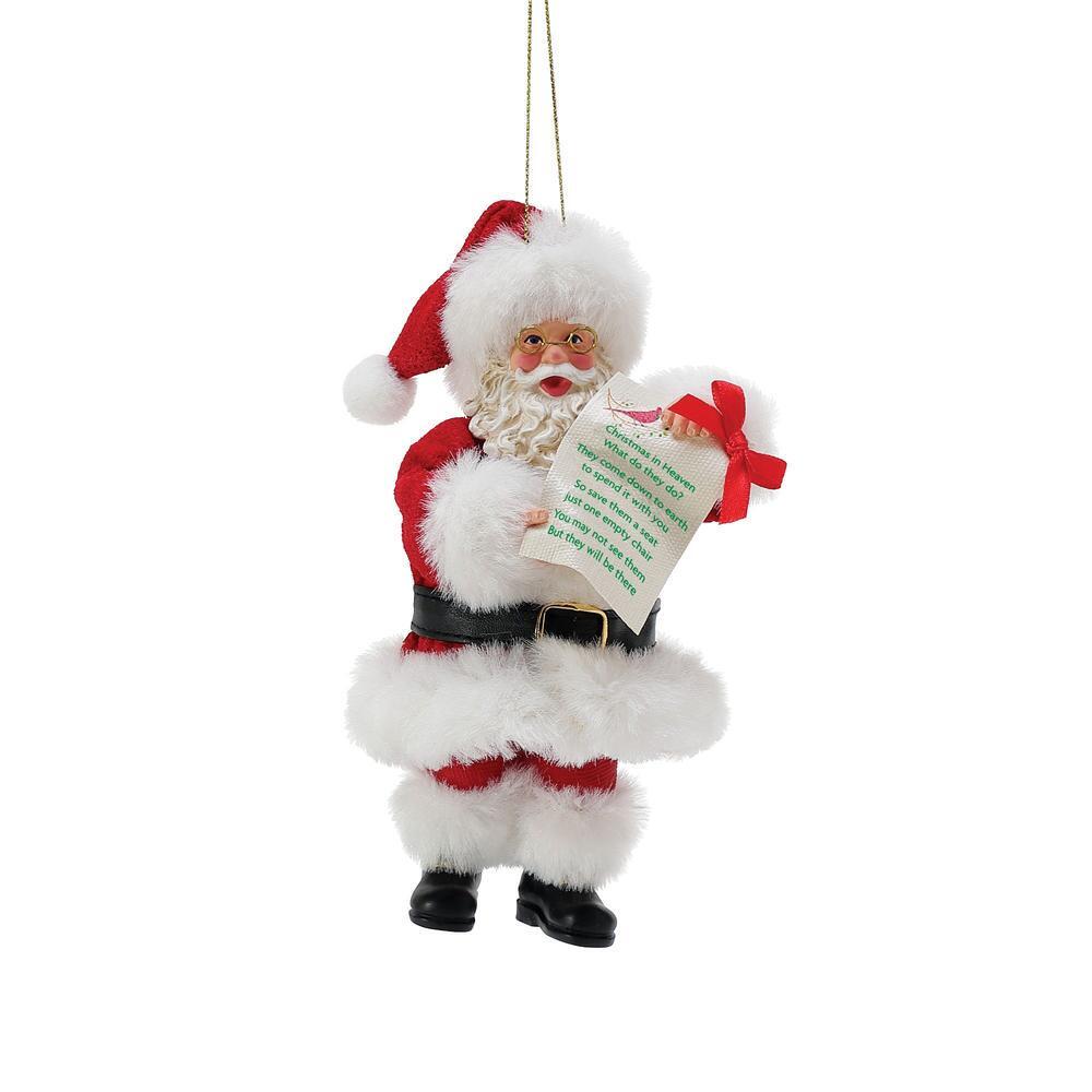 D56 POSSIBLE DREAMS <br> Christmas in Heaven Hanging Ornament (15cm)