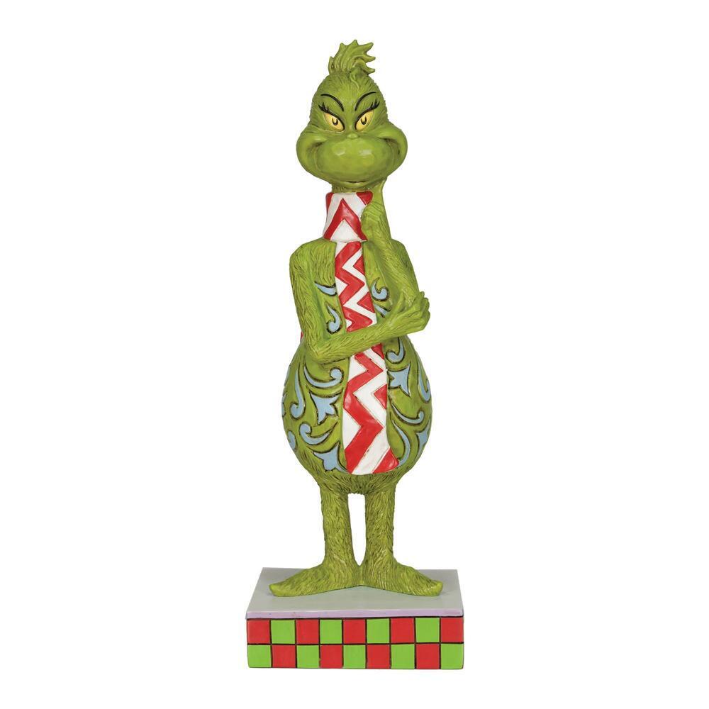 Grinch by Jim Shore <br> Grinch With Long Scarf (23cm)