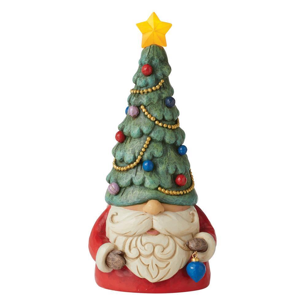 Heartwood Creek <br> Christmas Tree Lit Gnome (23.5cm) <br> "Let Your Joy Shine Bright"