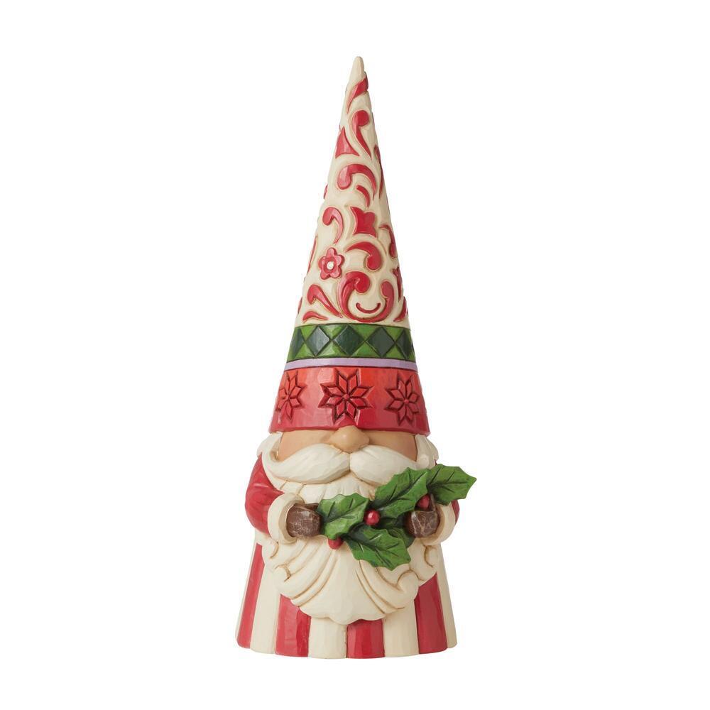 Heartwood Creek <br> Gnome with Holly (27.5cm) <br> "Holly Jolly Gnome"