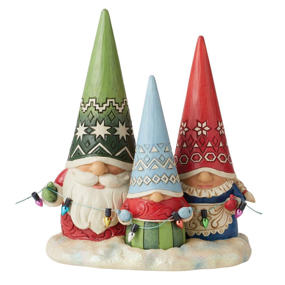 Heartwood Creek<br> Christmas Gnome Family (16.5cm) <br> "Together For Christmas"