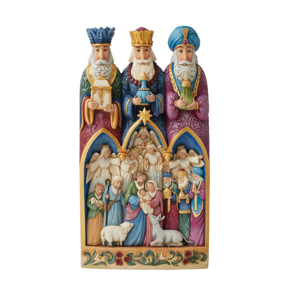 Heartwood Creek <br> Three Kings Diorama <br> "Born the Lord of Lords"