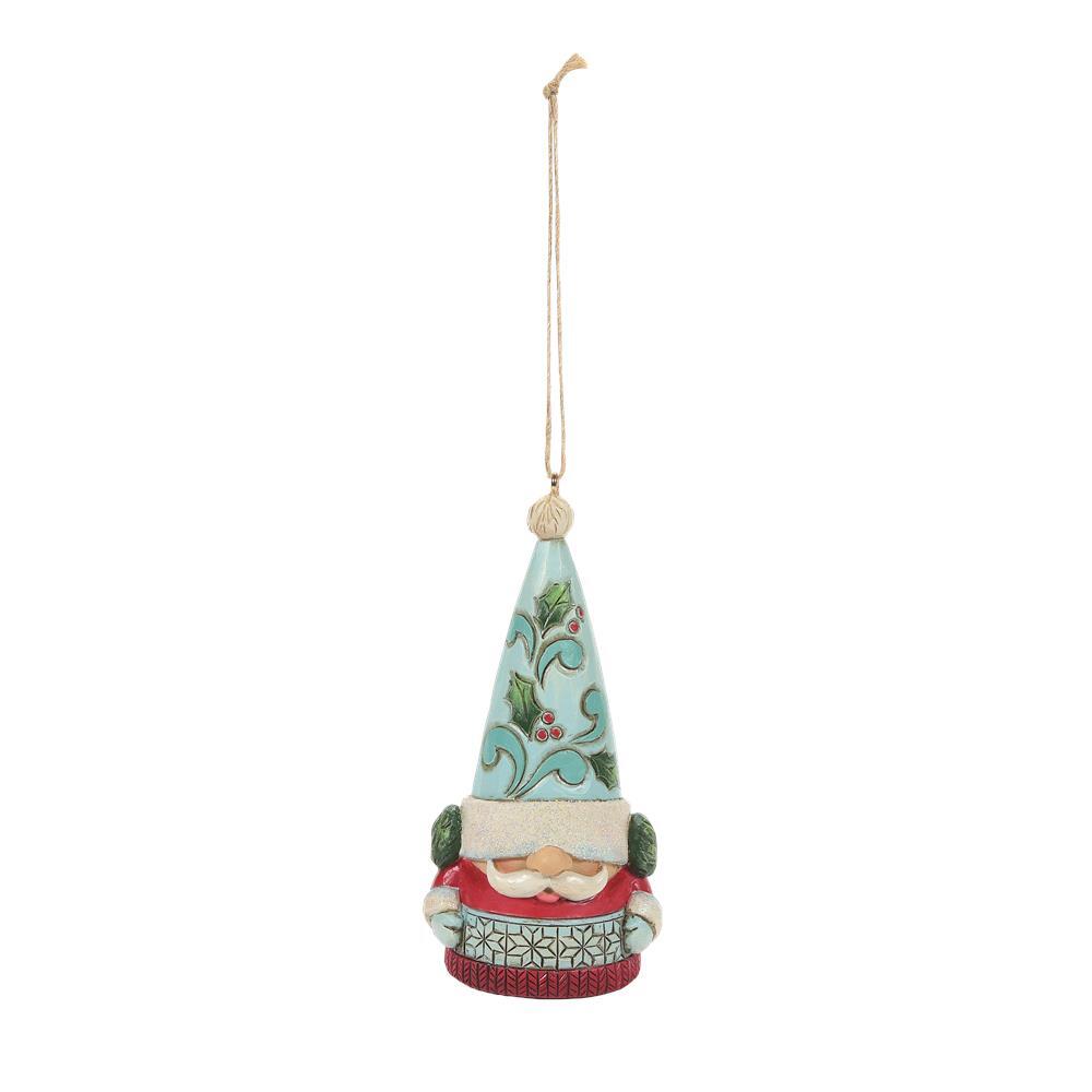 Heartwood Creek <br> Winter Wonderland Gnome Wearing Earmuffs <br> Hanging Ornament
