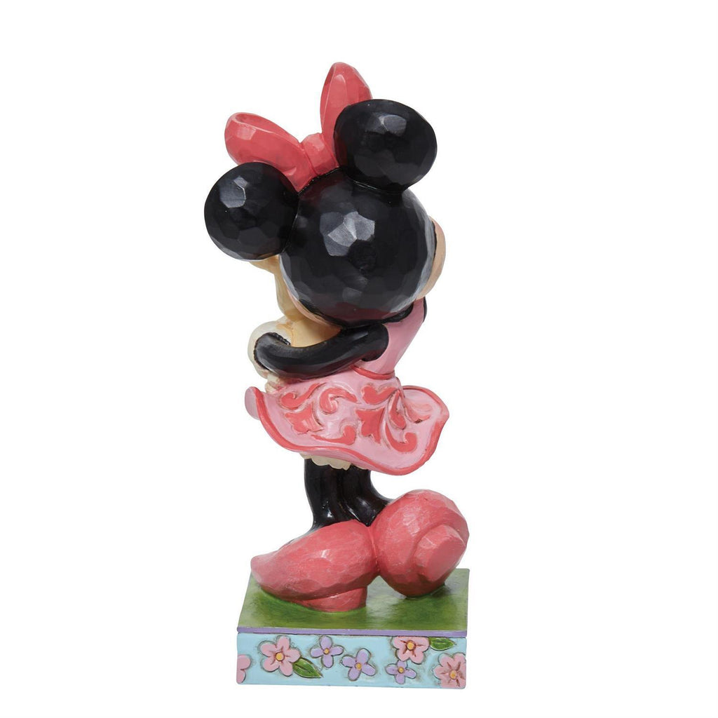 DISNEY TRADITIONS <br> Minnie with Bunny <BR>“Sweet Spring Snuggle”
