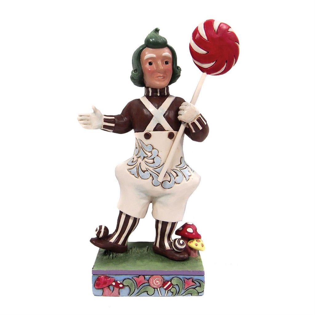 Willy Wonka by Jim Shore <br> Oompa Loompa with Lollipop (12cm)