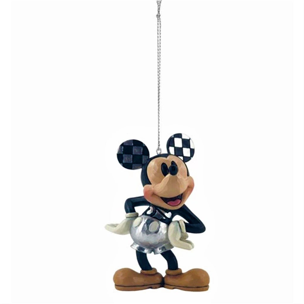 DISNEY 2023 <br> Disney 100 Years <br> Disney Traditions <br>100 Years of Mickey Mouse Hanging Ornament (9cm)