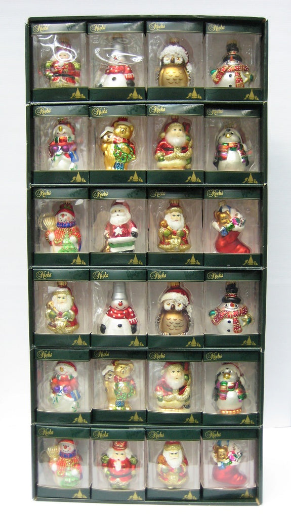 Hanging Ornaments <br> Single Figure Traditional Shapes