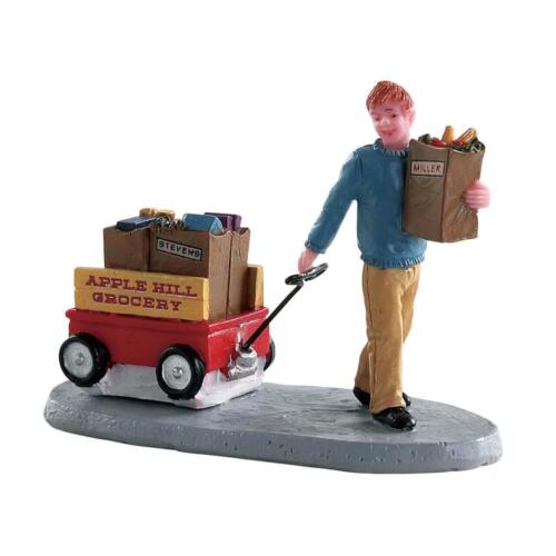 Lemax Figurine <br> Grocery Delivery