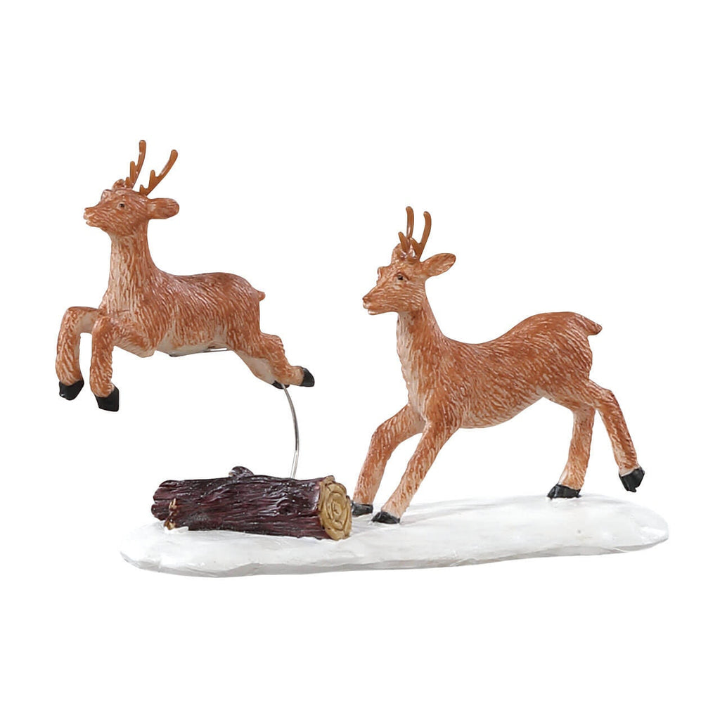 Lemax Figurine <br>  Prancing Reindeer