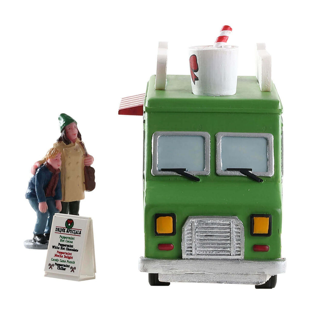Lemax Table Piece <br> Peppermint Food Truck
