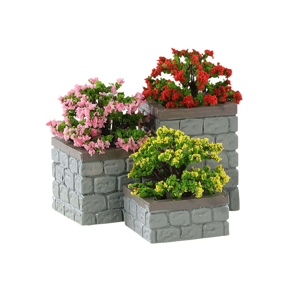 Lemax Accessories <br> Flower Bed Boxes, Set of 3