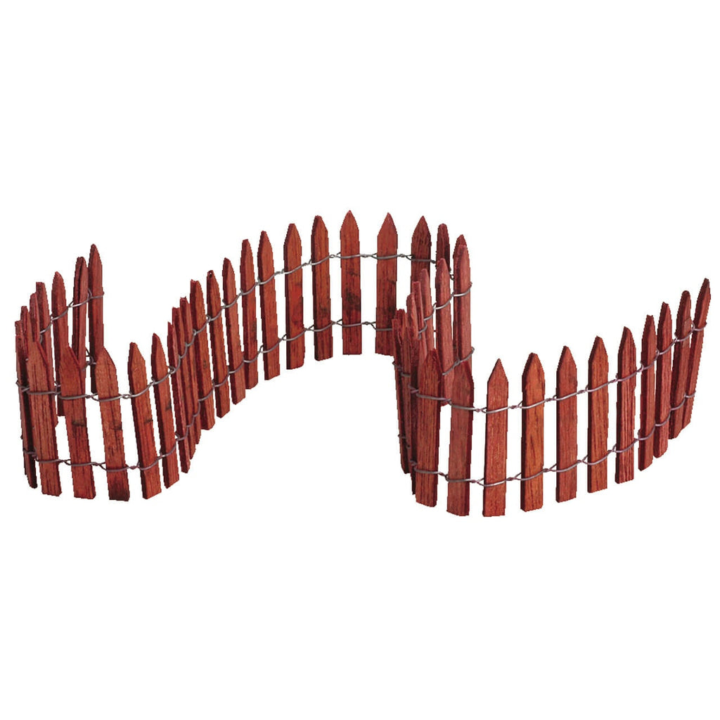 Lemax Accessories <br> Wired Wooden Fence (Plastic)
