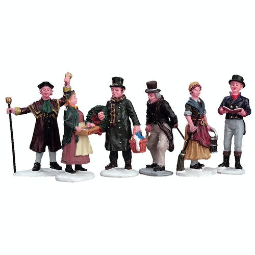Lemax Figurine <br> Village People Figurines, Set of 6