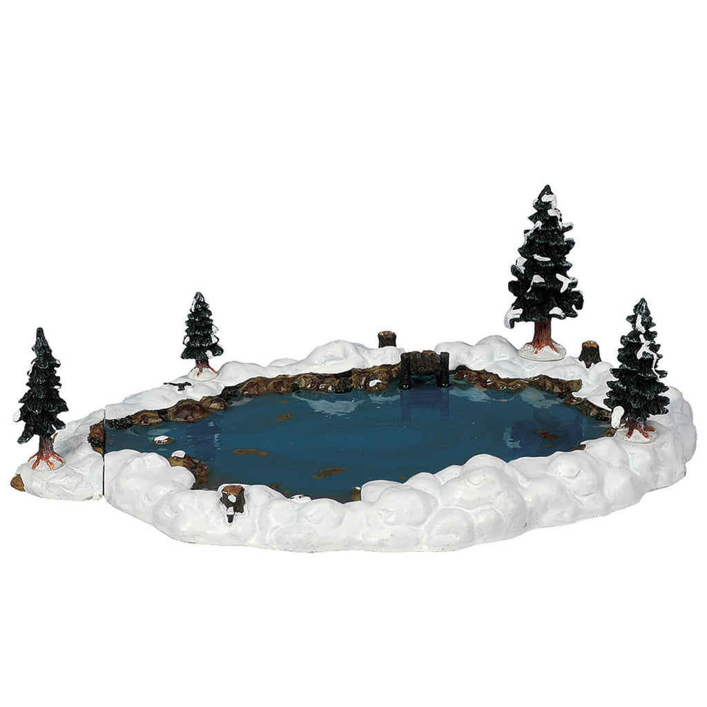 Lemax Landscaping <br> Mill Pond, Set of 6