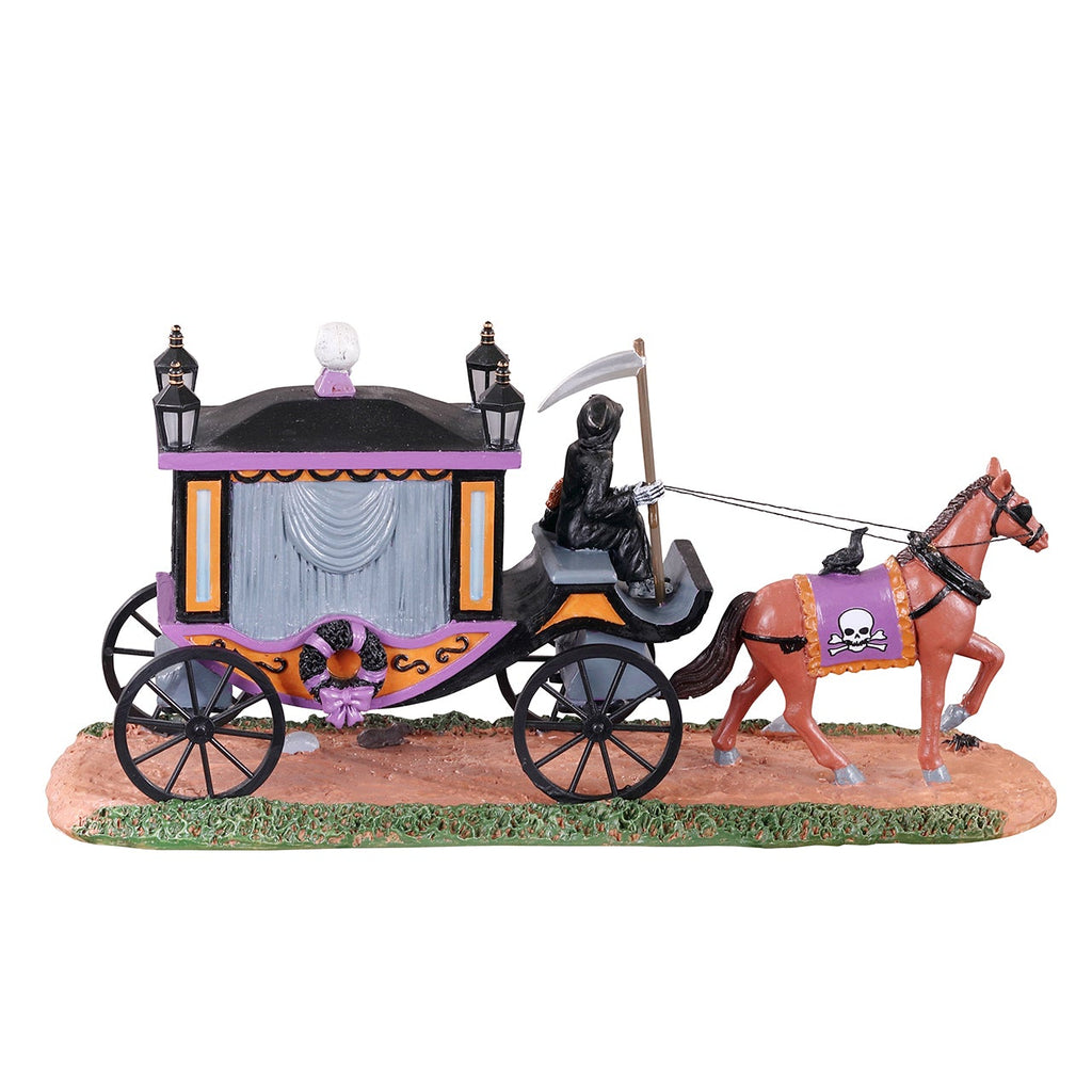 Spooky Town <br> Table Piece <br> Spooky Victorian Hearse