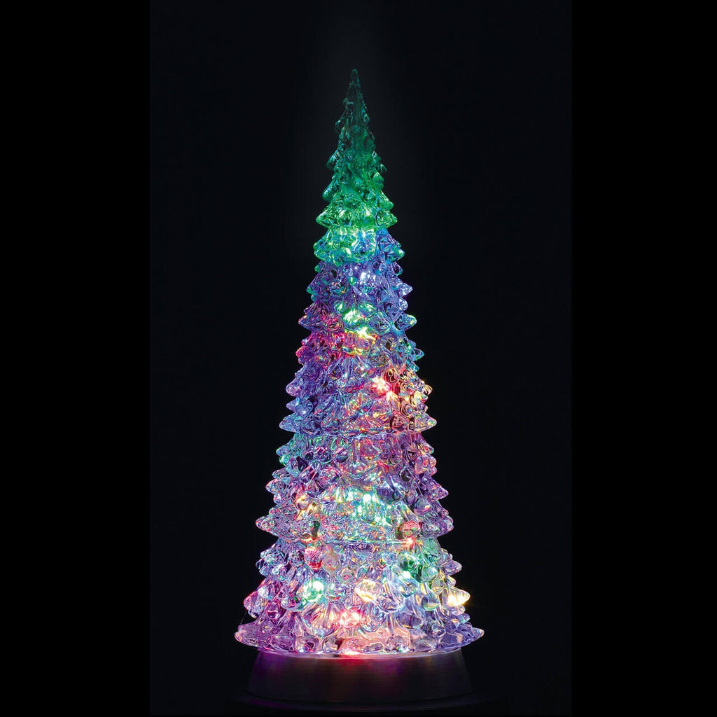 LEMAX PRE-ORDER <br> Lighted Accessories <br> Crystal Lighted Tree, 4 Colour