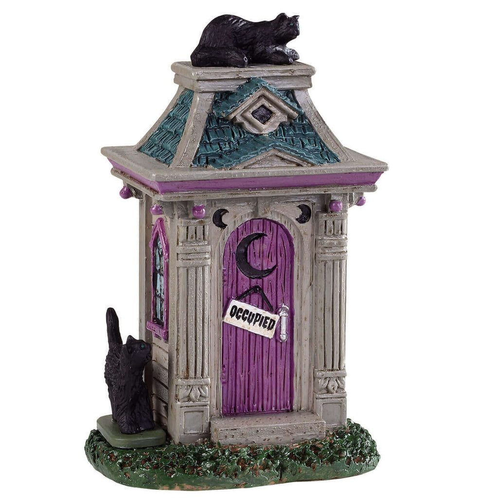 Spooky Town Accessories <br> Haunted Outhouse