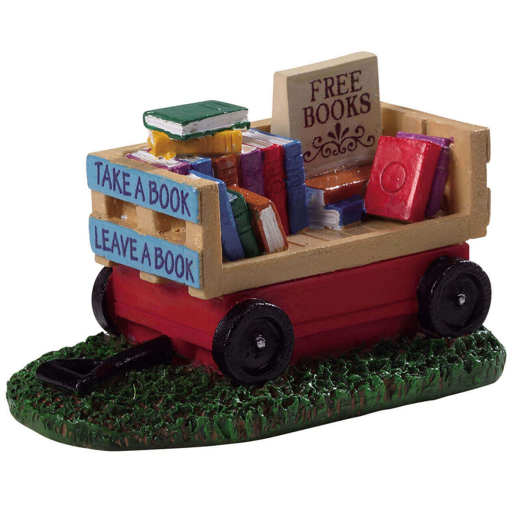 Lemax Accessories <br> Book Wagon