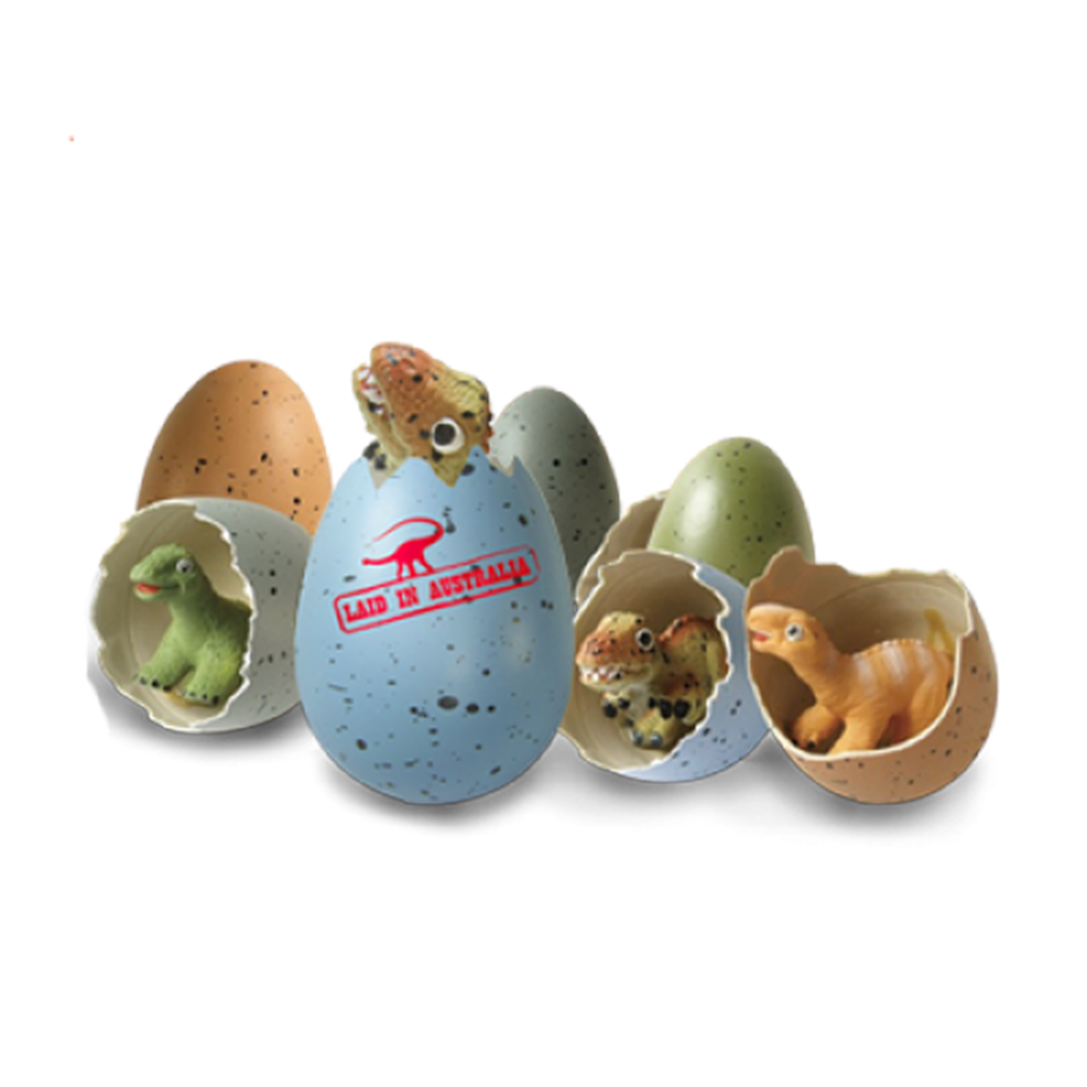 Easter - Hatching Eggs <br> Australian Dinosaur (4/A)