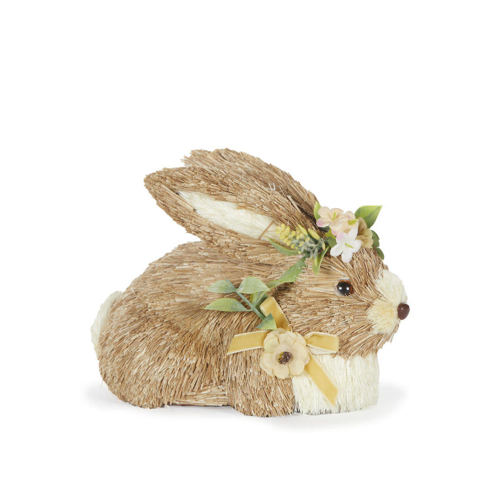 SALE - 30% OFF <br> Easter Rabbit <br> Ryleigh Rabbit With Flowers (14cm)