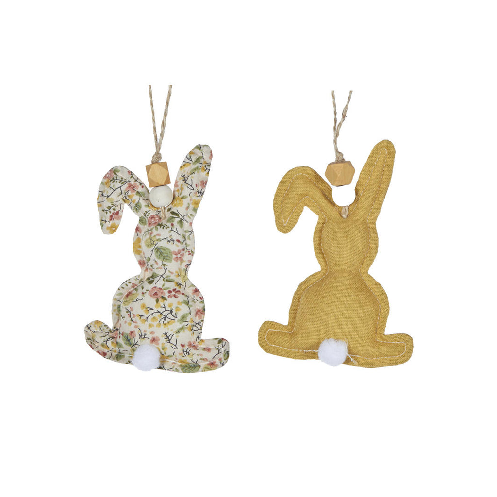 SALE - 30% OFF <br> Easter Hangings <br> Sunshine Rabbit Hangings (2 Assorted)