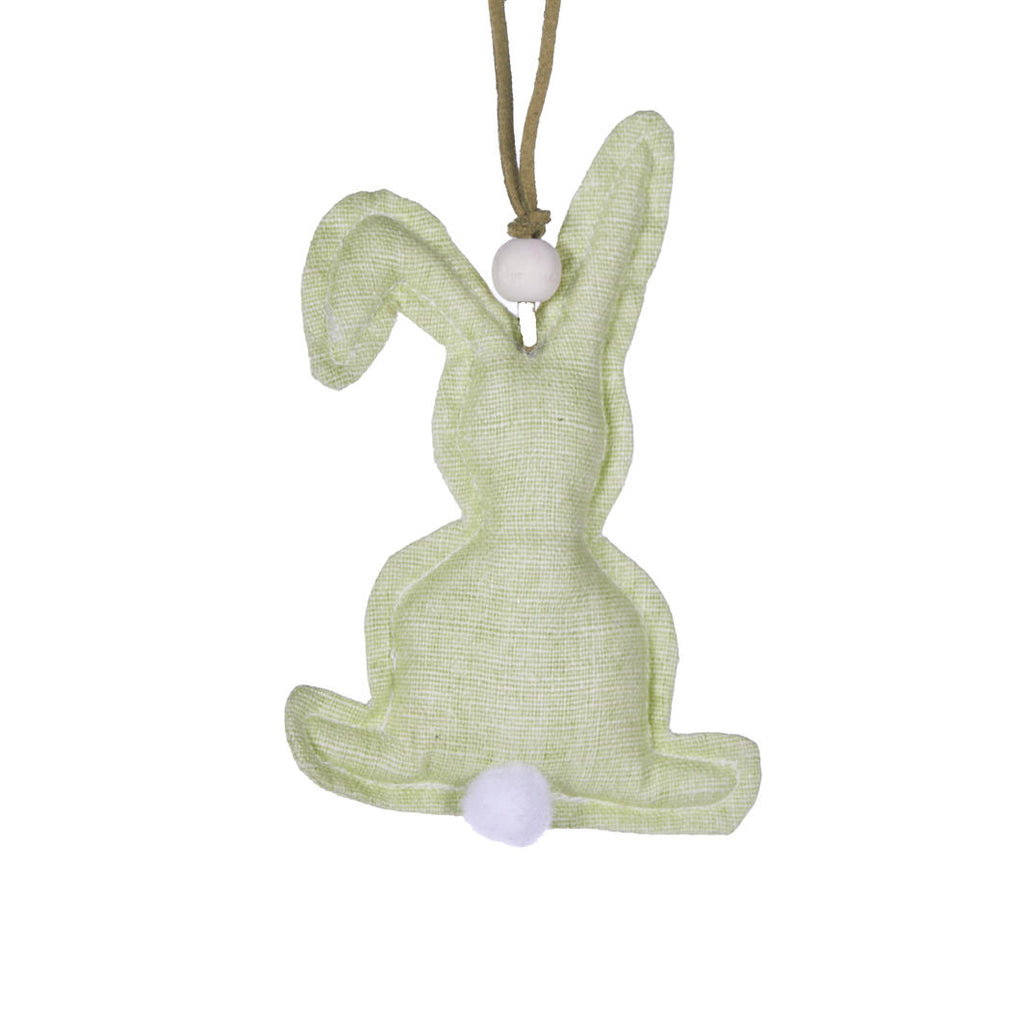 SALE - 30% OFF <br> Easter Hangings <br> Moss Rabbit Hangings (2 Assorted)