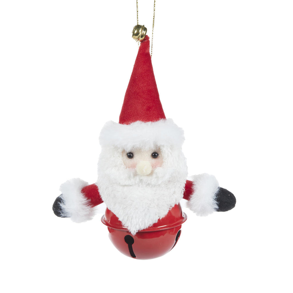 Hanging Ornaments - Hanging Santa Bell