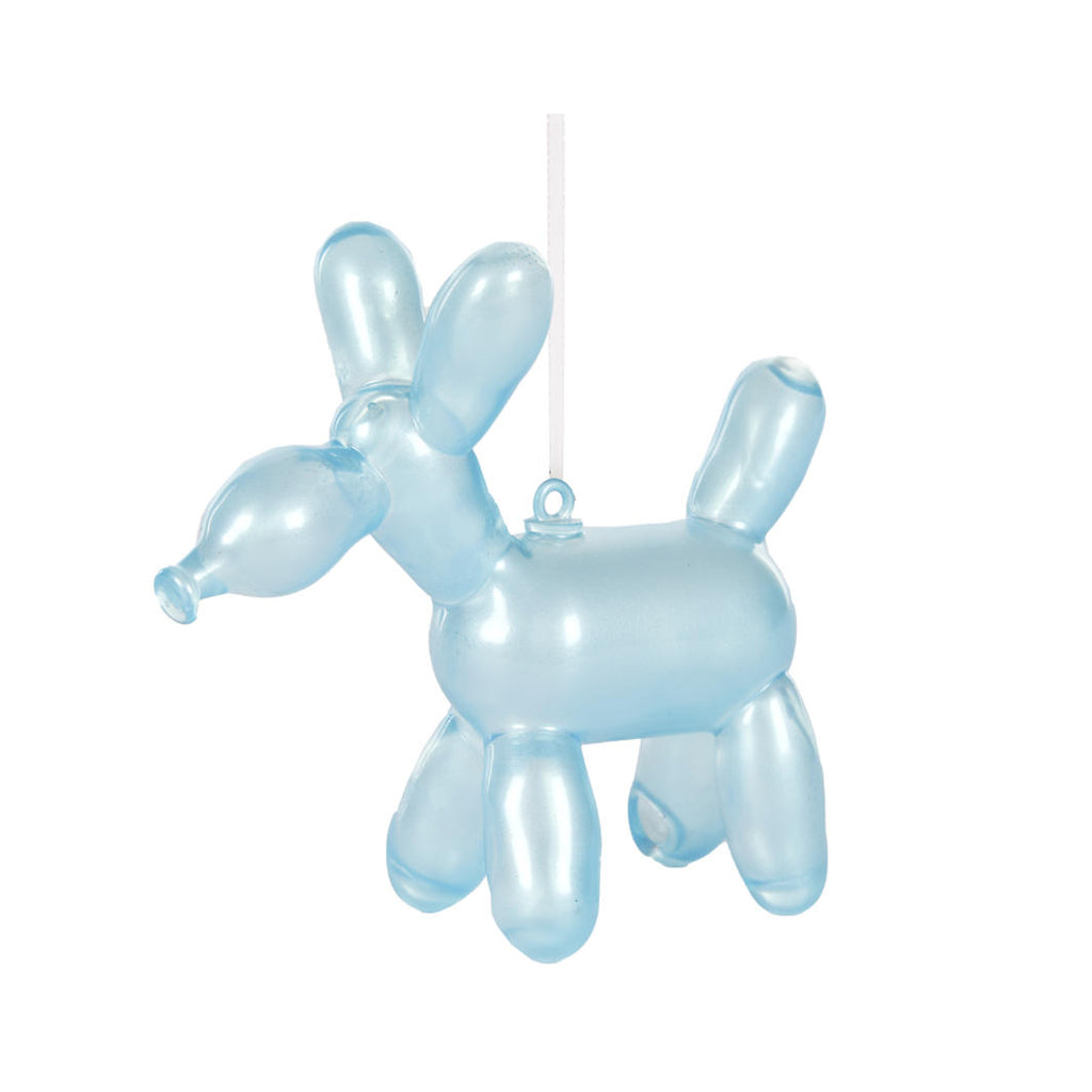 Hanging Ornaments - Blue Dog Balloon Animal Hanging
