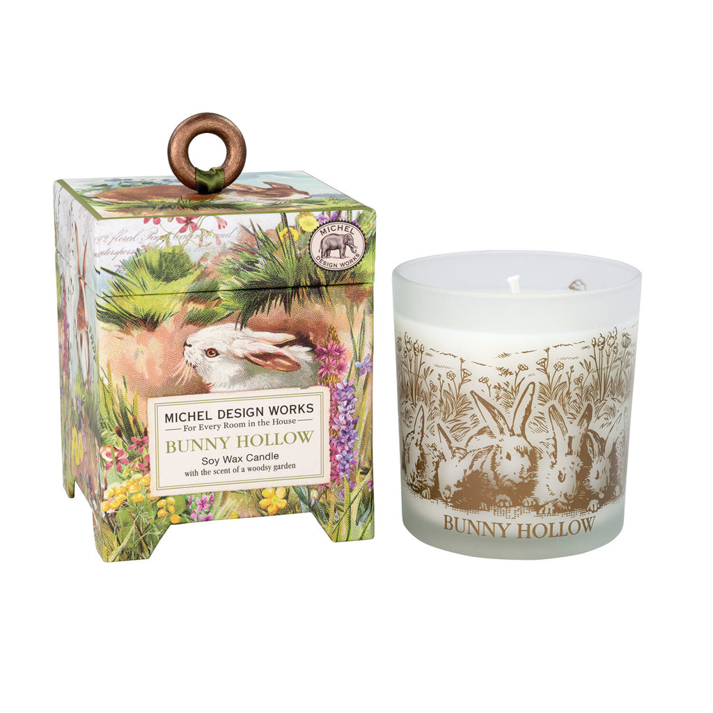 Michel Design Works <br> Soy Wax Candle <br> Bunny Hollow