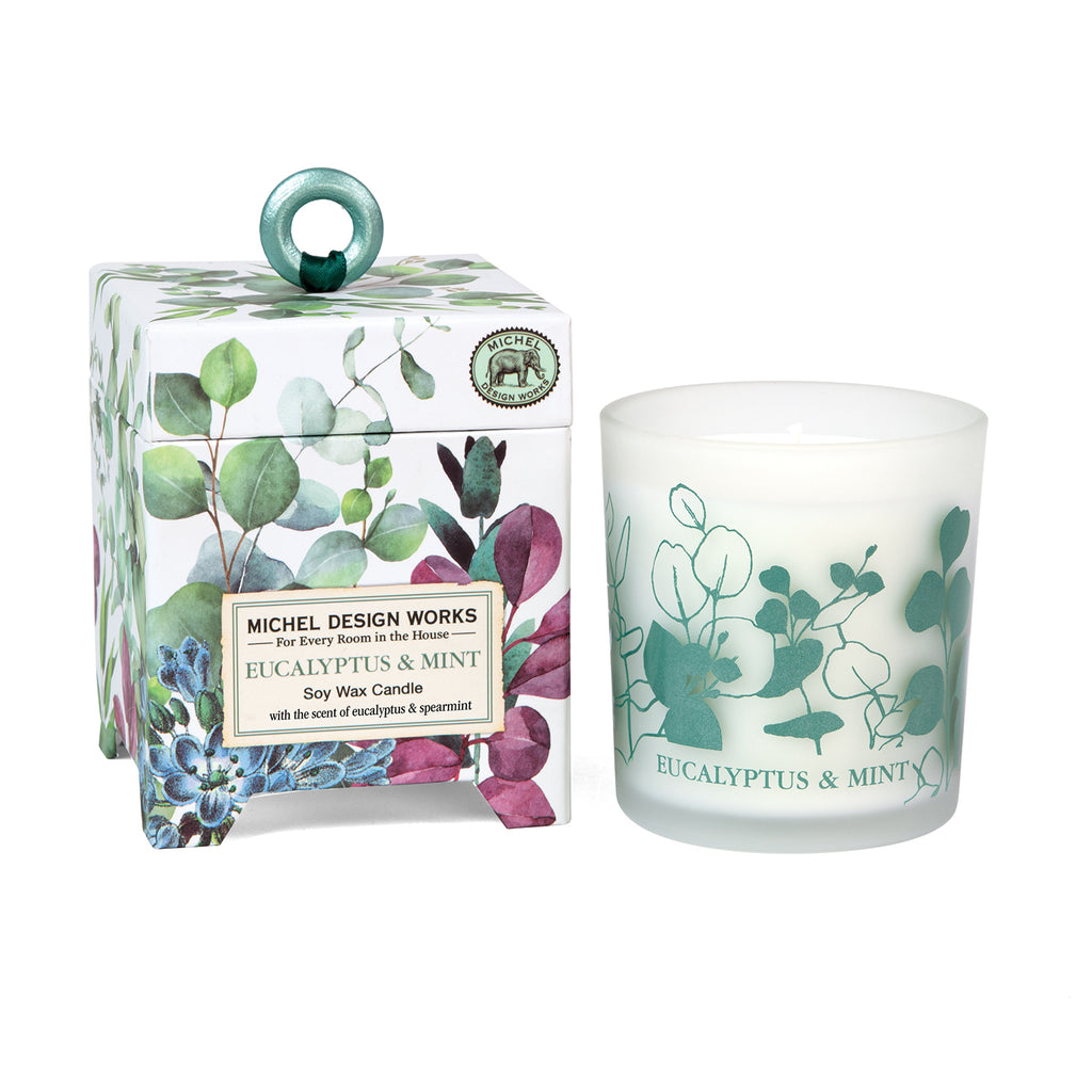 Michel Design Works <br> Soy Wax Candle <br> Eucalyptus & Mint