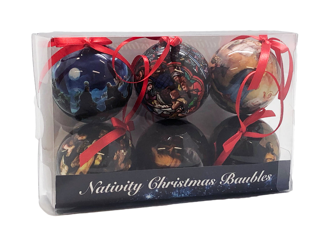 Christmas Bauble with Nativity