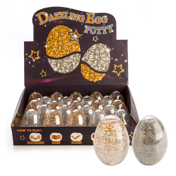 Easter - Dazzling Egg Putty <br> 2 Assorted