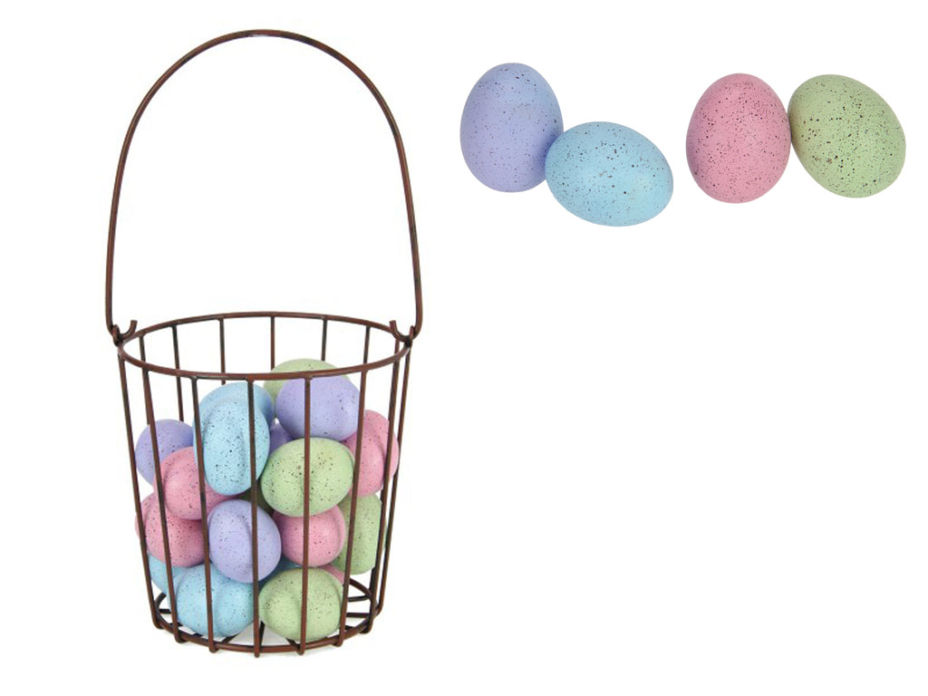 Colourful Craft Eggs <br> 4 Assorted <br> Price is for Each