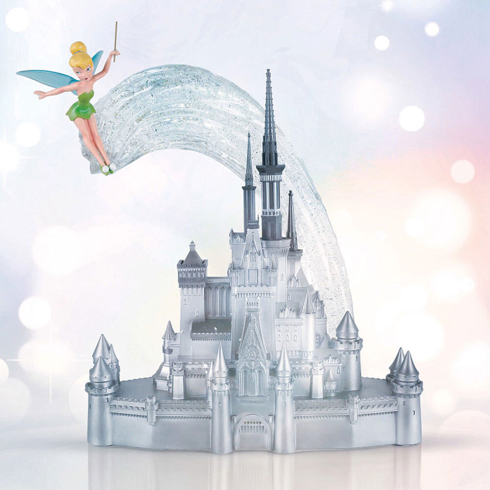 New 2023 <br> Disney 100 Years <br> Grand Jester Studios <br> Castle with Tinker Bell