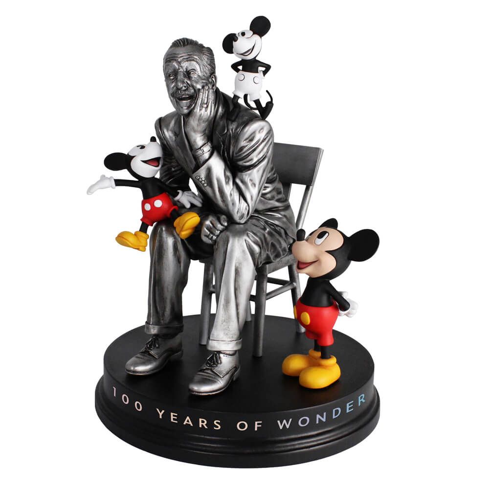 DISNEY 2023 <br> Disney 100 Years <br> Grand Jester Studios <br> Walt with Mickey Mouse Through the Years