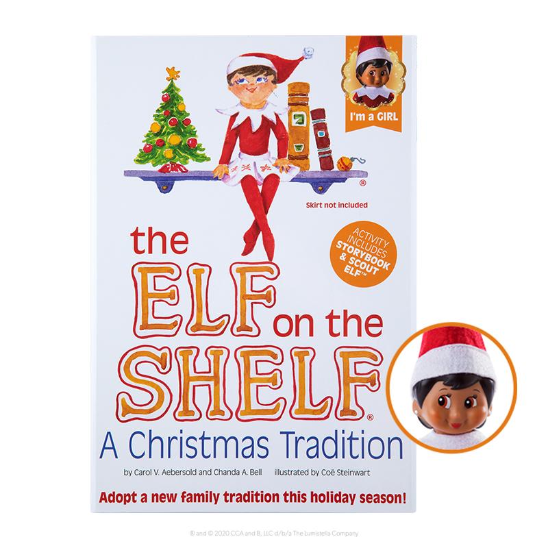 The Elf on the Shelf® <br> A Christmas Tradition Dark Girl Elf