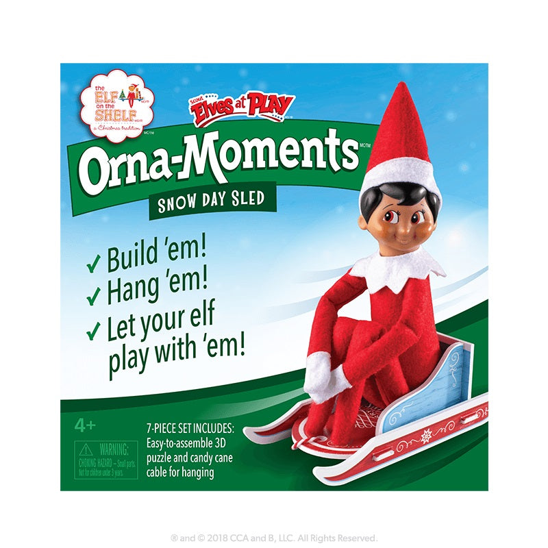 Orna-Moments® <br> Snow Day Sled