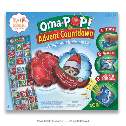 Orna-POP!™ <br>Advent Countdown Calendar