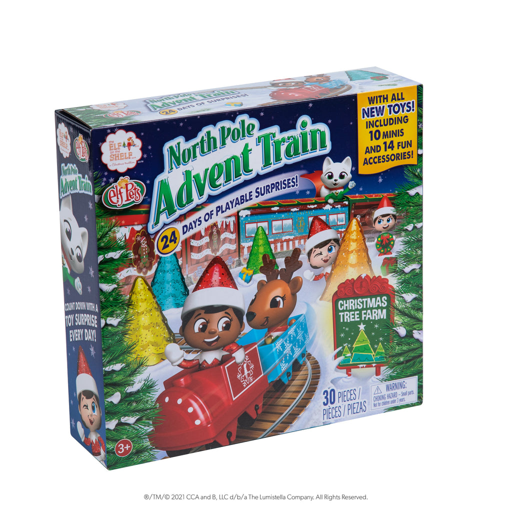SALE - 40% OFF <br> The Elf on the Shelf <br> North Pole Advent Train (Series 2)