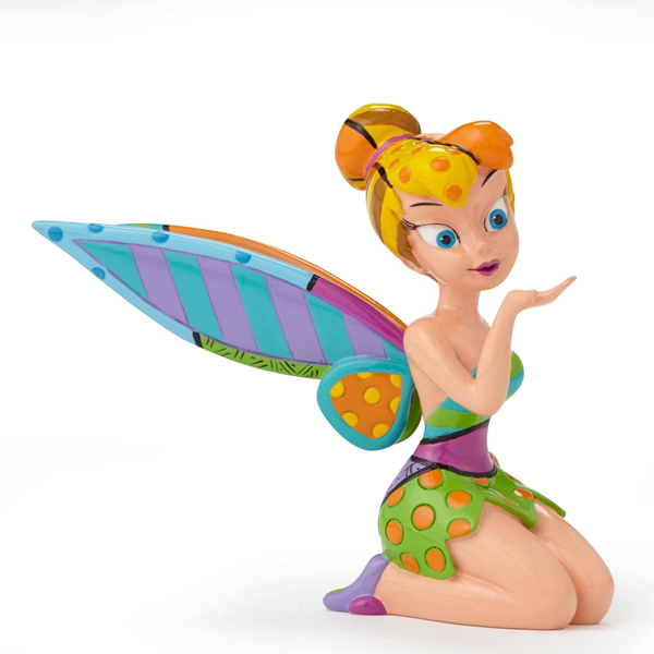 Disney Britto <br> Tinker Bell Kissing Figurine<br> (Mini)