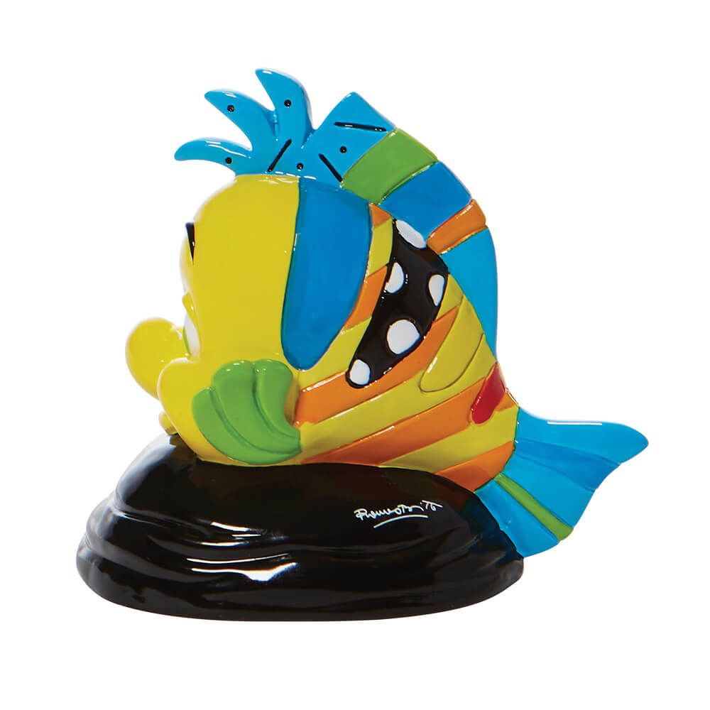 Disney Britto <br> Flounder Figurine <br>(Mini)