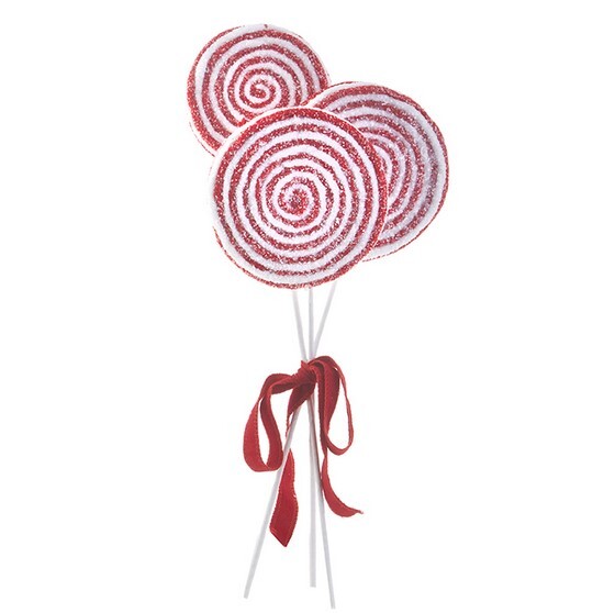 RAZ Imports <br> Peppermint Parlor <br> 44.4cm/17.5" Lollipop Bundle