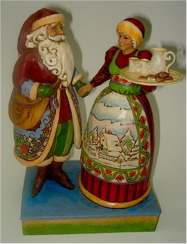 Heartwood Creek <br> Santa & Mrs Claus with Cookies <br> “Tis The Season For Loving Hearts"